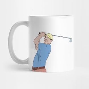 Golf Player Mug